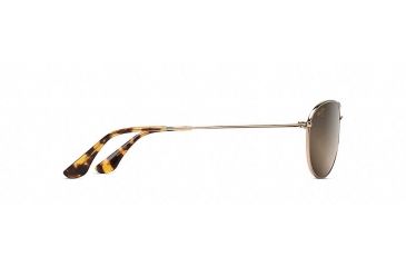 Image of Maui Jim Sea House Polarized Aviator  Sunglasses,Gold,HCL Bronze Lens HS772-16