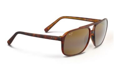 Image of Maui Jim Silversword Sunglasses, HCL Bronze, Matte Tortoise H701-10M