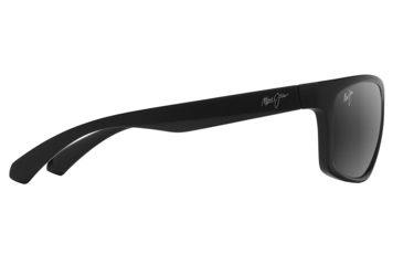 Image of Maui Jim Tumbleland Sunglasses, Matte Black Frame, Neutral Grey Lens, Polarized, 770-2M