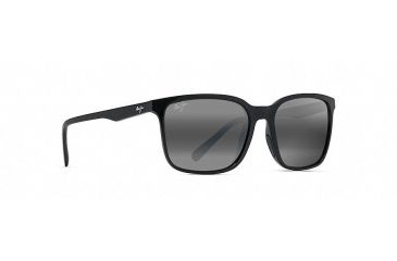 Image of Maui Jim Wild Coast Polarized Classic  Sunglasses,Midnight Black,Neutral Grey Lens 756-02H