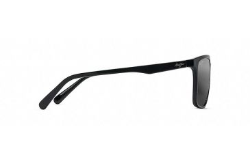 Image of Maui Jim Wild Coast Polarized Classic  Sunglasses,Midnight Black,Neutral Grey Lens 756-02H
