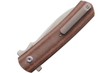 Image of Max Knives Ulys Linerlock Brown Micarta, FRDMKHES1M