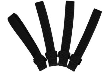 Image of Maxpedition 5inch TacTie (Pack of 4) - Black 9905B