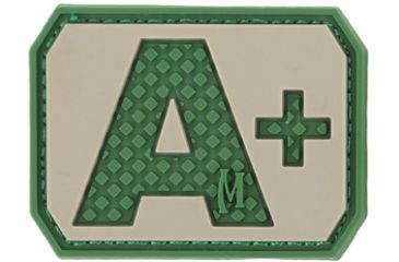 Image of Maxpedition A+ POS Blood Type Patch, Arid BTAPA