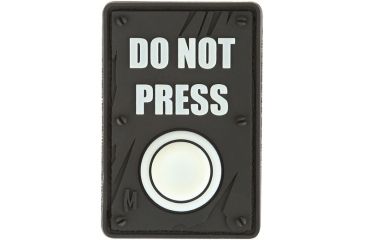 Image of Maxpedition Do Not Press Patch, Glow DONPZ