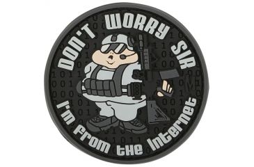 Image of Maxpedition Dont Worry Sir Morale Patch,SWAT FTFKS