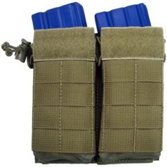 Image of Maxpedition Double M4/M16 Shingle Pouch (Pals Front) - Khaki 9828K