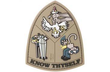 Image of Maxpedition Know Thyself Morale Patch,Full Color WANKA