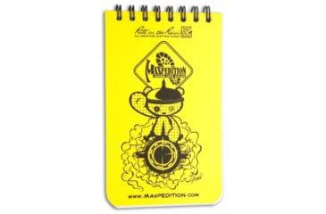 Image of Maxpedition Rite in the Rain Top Spiral Pocket Notebook, Yellow, One Size, BHQ-50453