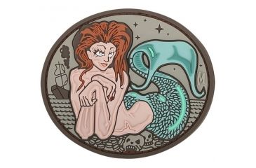 Image of Maxpedition Mermaid Morale Patch,3.02x2.62in,Arid MRMDA