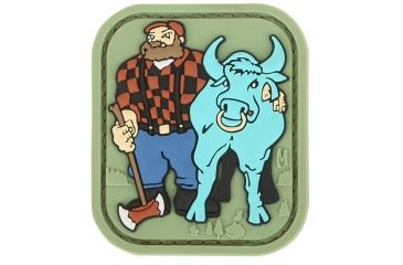 Image of Maxpedition Paul Bunyan Morale Patch,1.7x2.0in,Full Color PAULC