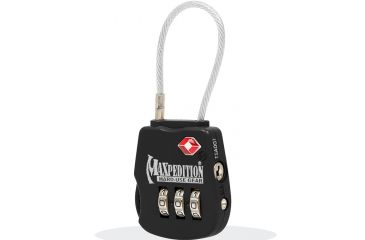Image of Maxpedition Tsalocb Tactical Black Luggage Lock
