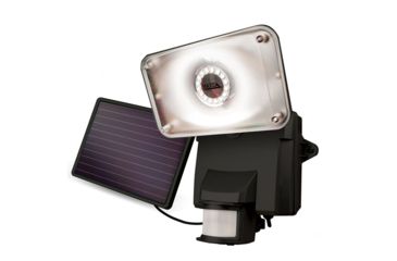 Image of MAXSA Solar-Powered LED Security Floodlight -, Black 44641