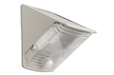 Image of MAXSA Solar-Powered Motion-Activated Wedge Light, White 40235