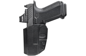 Image of Maxtor Tactical Low Sweat Shield Kydex IWB Holster, Glock 43/43X, Right, Black, LSS-BK-G43