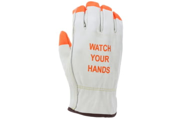 Image of MCR Safety 3215PIM Leather Drivers Work Gloves, CV Grade Cow Grain Leather, Beige, Medium, 3215PIM