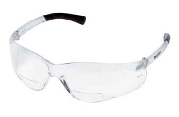 Image of MCR Safety BearKat BK1 Series Bifocal Readers Safety Glasses, 2.0 Diopter, Clear, One Size, BKH20