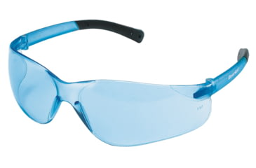 Image of MCR Safety BearKat BK2 Series Safety Glasses, Soft Non-Slip Temple, Light Blue, One Size, BK213