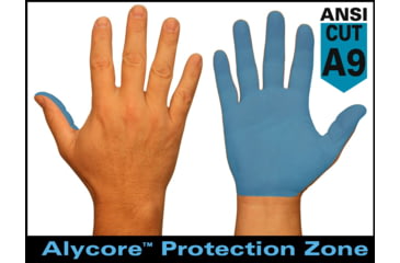 Image of MCR Safety Big Jake with Alycore Cut and Puncture Resistant Leather Palm Work Gloves, Premium A+ Side Leather, Gray, Large, 1717AL