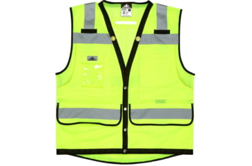 Image of MCR Safety Class 2 Lime Premium Surveyor Safety Ves - VSURVMLBL