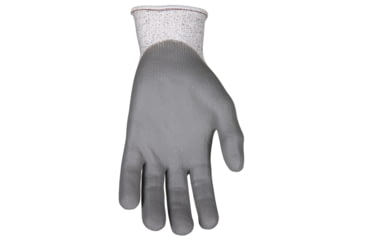 Image of MCR Safety Cut Pro 13 Gauge Dyneema Diamond Technology Shell Cut Resistant Work Gloves, Nitrile Foam Coated Palm and Fingertips, Gray/Salt and Pepper, X - Small, 96720NFXS
