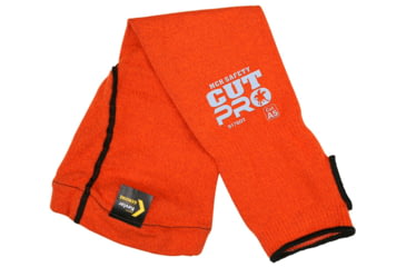Image of MCR Safety Cut Pro 7 Gauge DuPont Kevlar Cut Resistant Sleeves with Elbow Gusset, 18in Length with Thumb Slot, Orange, One Size, 9178OT