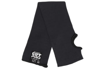 Image of MCR Safety Cut Pro Double Ply DuPont Kevlar Cut Resistant Sleeves with Thumb Slot, 18in x 3 1/4in, Black, One Size, 9178T