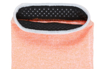 Image of MCR Safety Cut Pro Sleeves 13 Gauge Hypermax Hi-Vis Silicone Bicep Grip Pads, 20in Length, ANSI Cut A4, Orange, One Size, 9218O