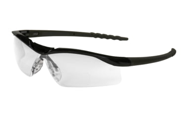 Image of MCR Safety DL1 Series Bifocal Readers Safety Glasses, 2.0 Diopter Lens, Soft TPR Nose Piece, Clear, One Size, DLH20