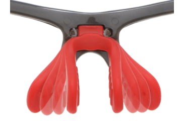 Image of MCR Safety Dominator DM3 Series Safety Glasses, MAX36 Lenses, Adjustable Wire Core Temples and Nose Piece, Fire Mirror, One Size, DM131RDC