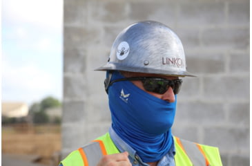 Image of MCR Safety Dominator DM3 Series Safety Glasses, Polarized MAX36 Anti-Fog Lenses, Adjustable Wire Core Temples and Nose Piece, Black Mirror, One Size, DM1337BZDC