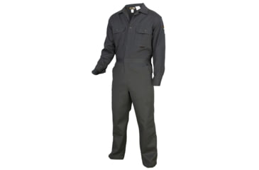 Image of MCR Safety Flame Resistant Deluxe Coverall, 88% Cotton 12% Nylon, Gray, 38 TALL, DC1G38T