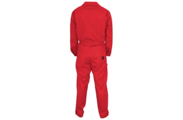 Image of MCR Safety Flame Resistant Deluxe Coverall, 88% Cotton 12% Nylon, Red, 38, DC1R38