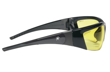 Image of MCR Safety ForceFlex FF2 Series Safety Glasses, Lenses Molded Into Flexible TPU Frame, Amber, One Size, FF214