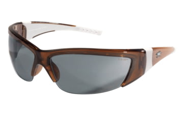 Image of MCR Safety ForceFlex FF2 Series Safety Glasses, Lenses Molded Into Flexible TPU Frame, Gray, One Size, FF222