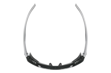 Image of MCR Safety HL1 Series Safety Glasses, Anti-Fog Lens, Non-Slip TPR Temples and Nose Piece, Extended Brow Guard, Clear, One Size, HL110AF
