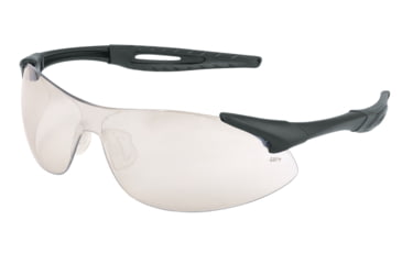 Image of MCR Safety IA1 Series Safety Glasses, Extremely Flexible Temples, Non-Slip Temples and Soft TPR Nose Piece, I/O Clear Mirror, One Size, IA119