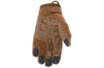 Image of MCR Safety Mechanics Gloves with Taskfit Design, Goatskin Leather Palm and Nylon Spandex Back, Brown, Medium, 962M