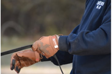 Image of MCR Safety Mechanics Gloves with Taskfit Design, Goatskin Leather Palm and Nylon Spandex Back, Brown, Medium, 962M