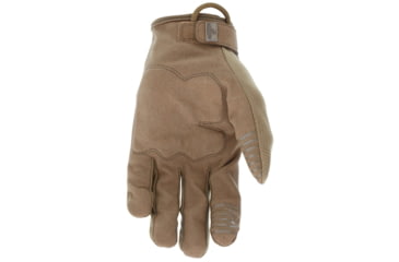 Image of MCR Safety Mechanics Gloves with TaskFit Design, Synthetic Leather Palm, Nylon and Spandex Back, Tan, Large, 963L