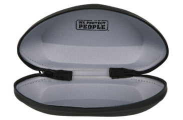 Image of MCR Safety Premium Eyewear Case, Water Resistant Zipper, Black, One Size, 202