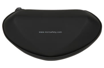 Image of MCR Safety Premium Eyewear Case, Water Resistant Zipper, Black, One Size, 202