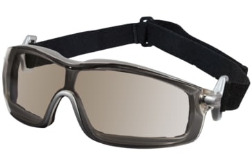 Image of MCR Safety RT1 Series Foam Lined Safety Glasses, Anti-Fog Lens, Adjustable Ratcheting Temples, I/O Clear Mirror, One Size, RT129AF