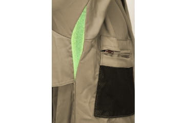 Image of MCR Safety Summit Breeze Flame Resistant Coverall, 7oz Cotton, Long Sleeve Coverall with Vented Underarms and Back, 1in Silver Reflective Stripes, CAT 2, Tan, 201342T, SBC201342T