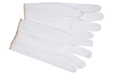 Image of MCR Safety Vinyl Laminated Gloves - Womens, Nylon with Vented Back, White, Large, 9875L