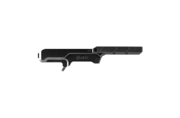 Image of MDT LSS Gen 3, Rifle Chassis Base, Fits Remington 700 Short Action, Cerakote Finish, Black, Right Hand, 110096-BLK