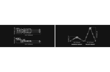Image of MDT Ckyepod Gen 3 Double Pull Bipod