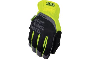 Image of Mechanix Wear FastFit E5 Cut Resistant Gloves, Mens, Flourescent Yellow, Large SFF-C91-010