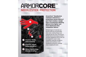 Image of Mechanix Wear Law Enforcement Needle Stick Gloves - Mens, Covert, Medium, NSLE-55-009