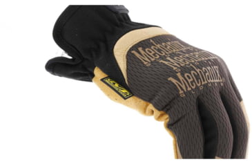 Image of Mechanix Wear Leather Fastfit Glove - Mens, Tan, Small, LFF-75-008